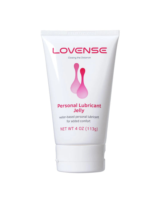 LOVENSE Personal Lubricant Jelly, Privacy Water-Based Lube Long Lasting Lubrication for Men, Women and Couples 4 Oz (Pack of 1)