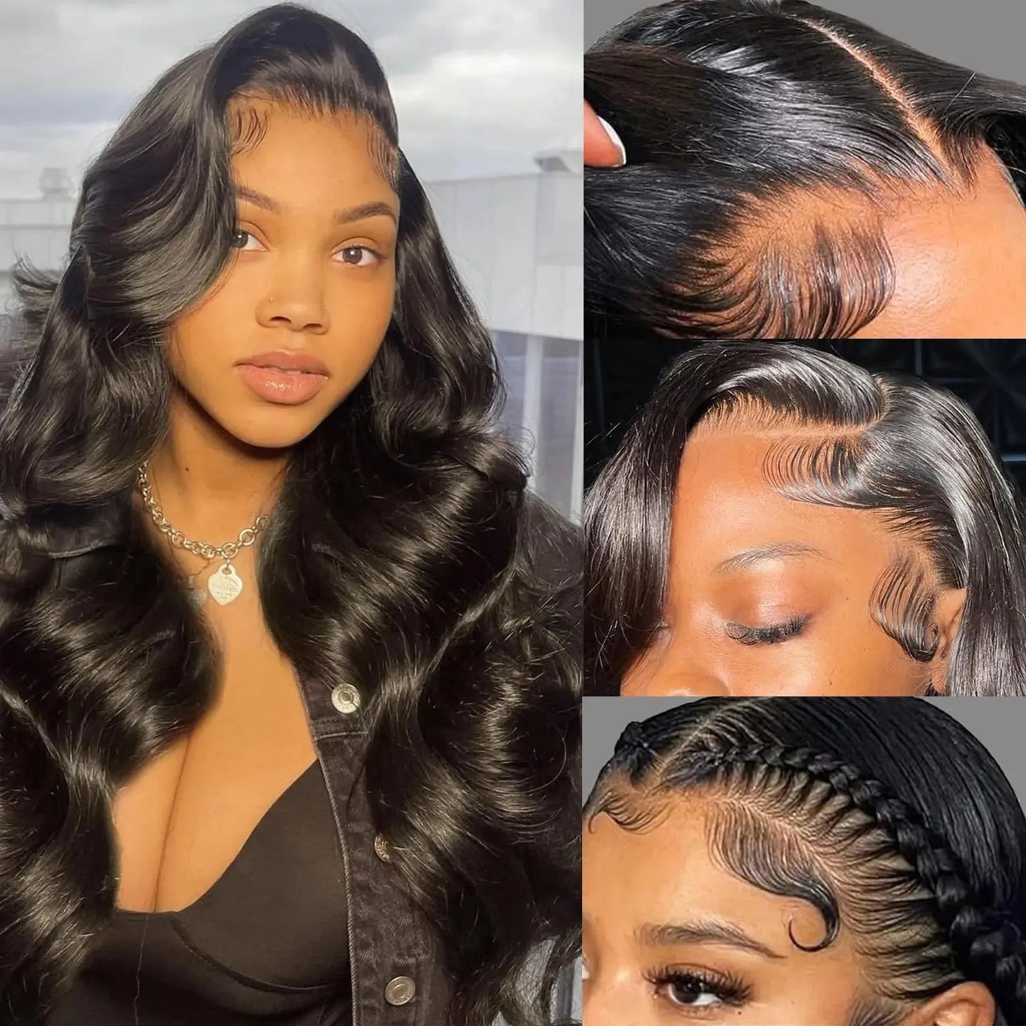 30 Inch HD Transparent Lace Wig 13X4 13X6 Human Hair 200 Density Body Wave Human Hair Lace Frontal Wig For Women Wigs Human Hair