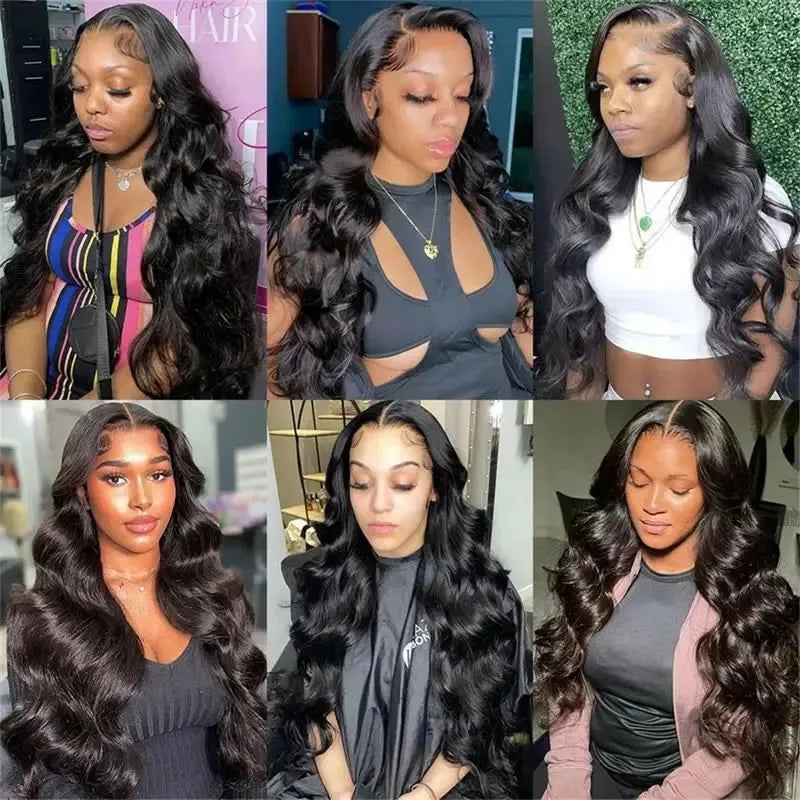 30 Inch HD Transparent Lace Wig 13X4 13X6 Human Hair 200 Density Body Wave Human Hair Lace Frontal Wig For Women Wigs Human Hair