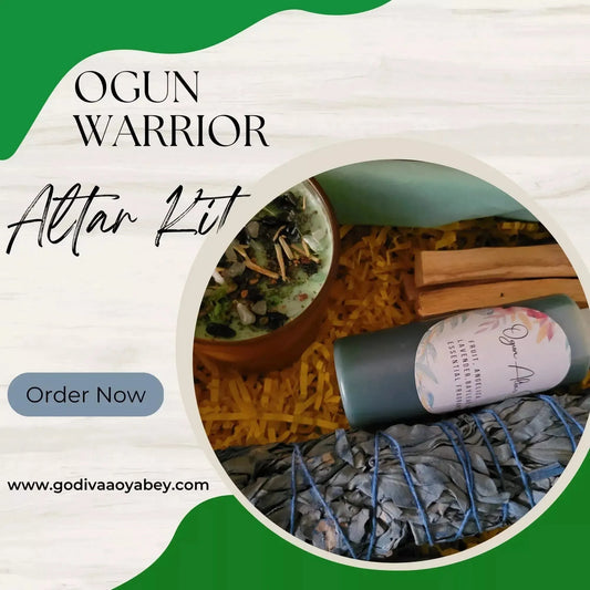 Ogun Altar Kit - Godiva Oya Bey