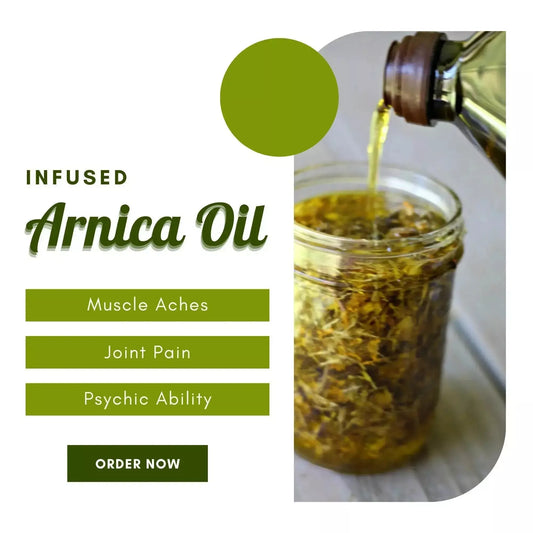 Infused Arnica Oil - Godiva Oya Bey
