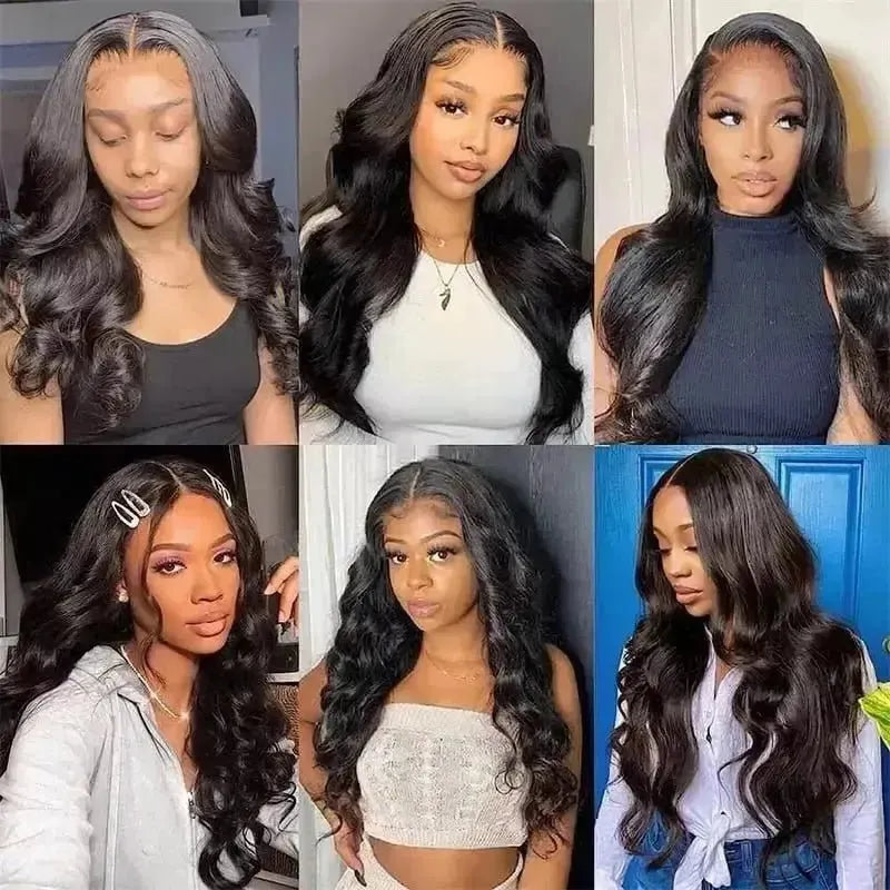 Princess wig 13x4 HD Frontal Lace Body Wave Front Lace Wig Pre Plucked 360 Front Lace Wig Human Hair Wig For Women brazilian wig - Godiva Oya Bey