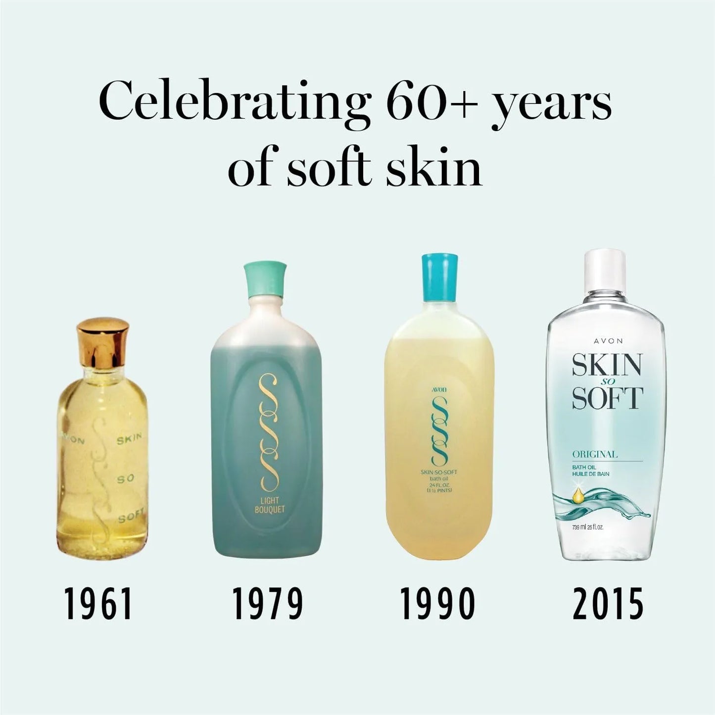 Avon Skin So Soft Original Bath Oil 16.9 oz, Iconic Moisturizing Body Oil