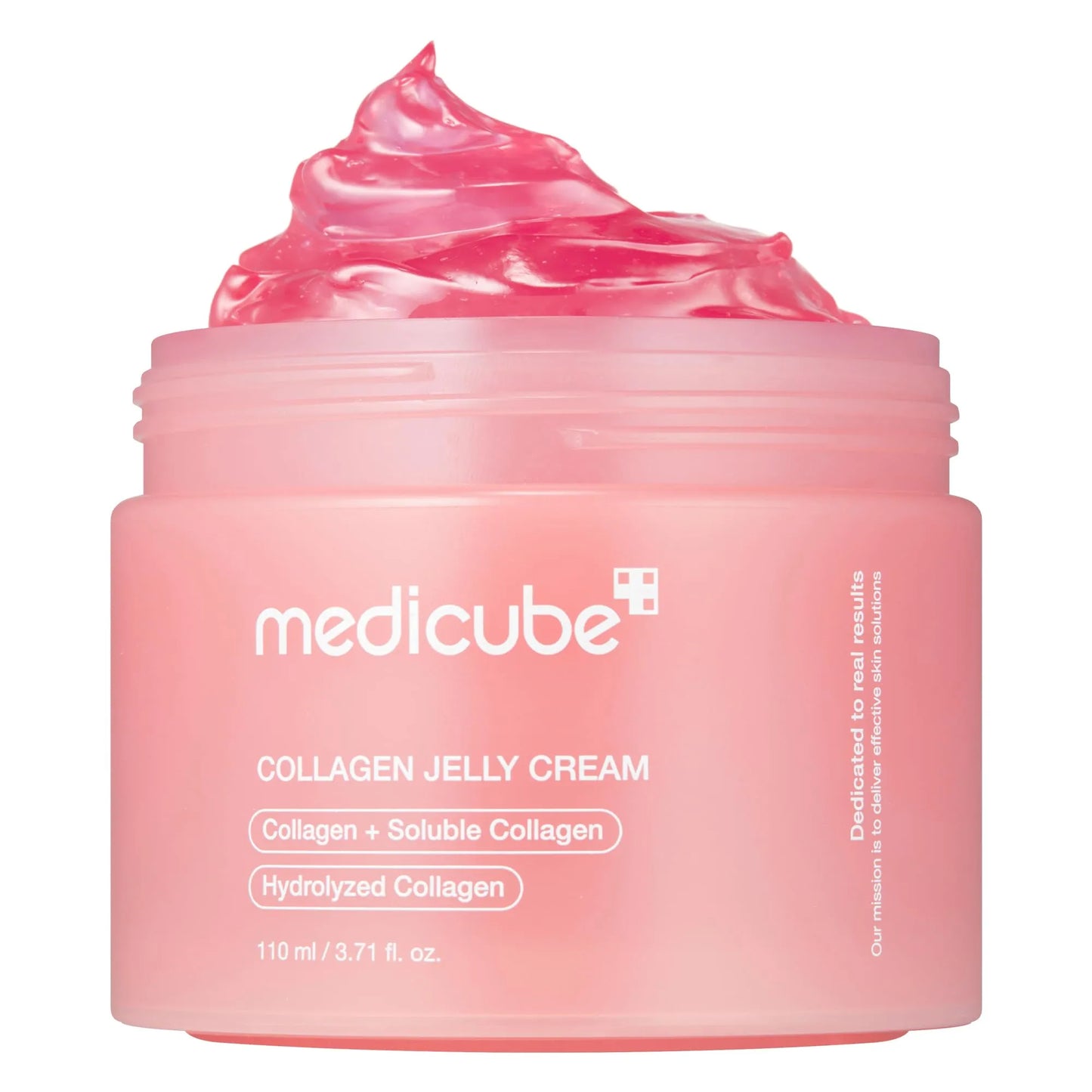 medicube Jelly Cream with Collagen, Niacinamide | Freeze-Dried Hydrolyzed Collagen for Skin Barrier Hydration & 24H Glow | Plumper, Firmer looking skin | 3.71 fl.oz