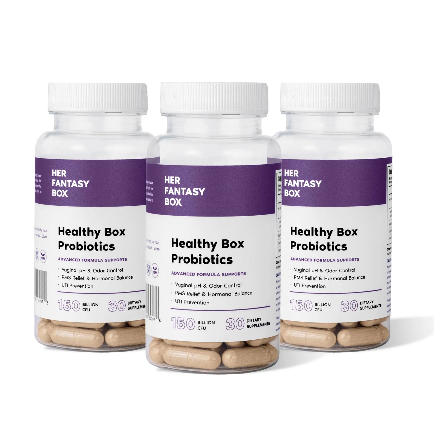 Her Fantasy Box | Healthy Box Probiotics 3 Pack