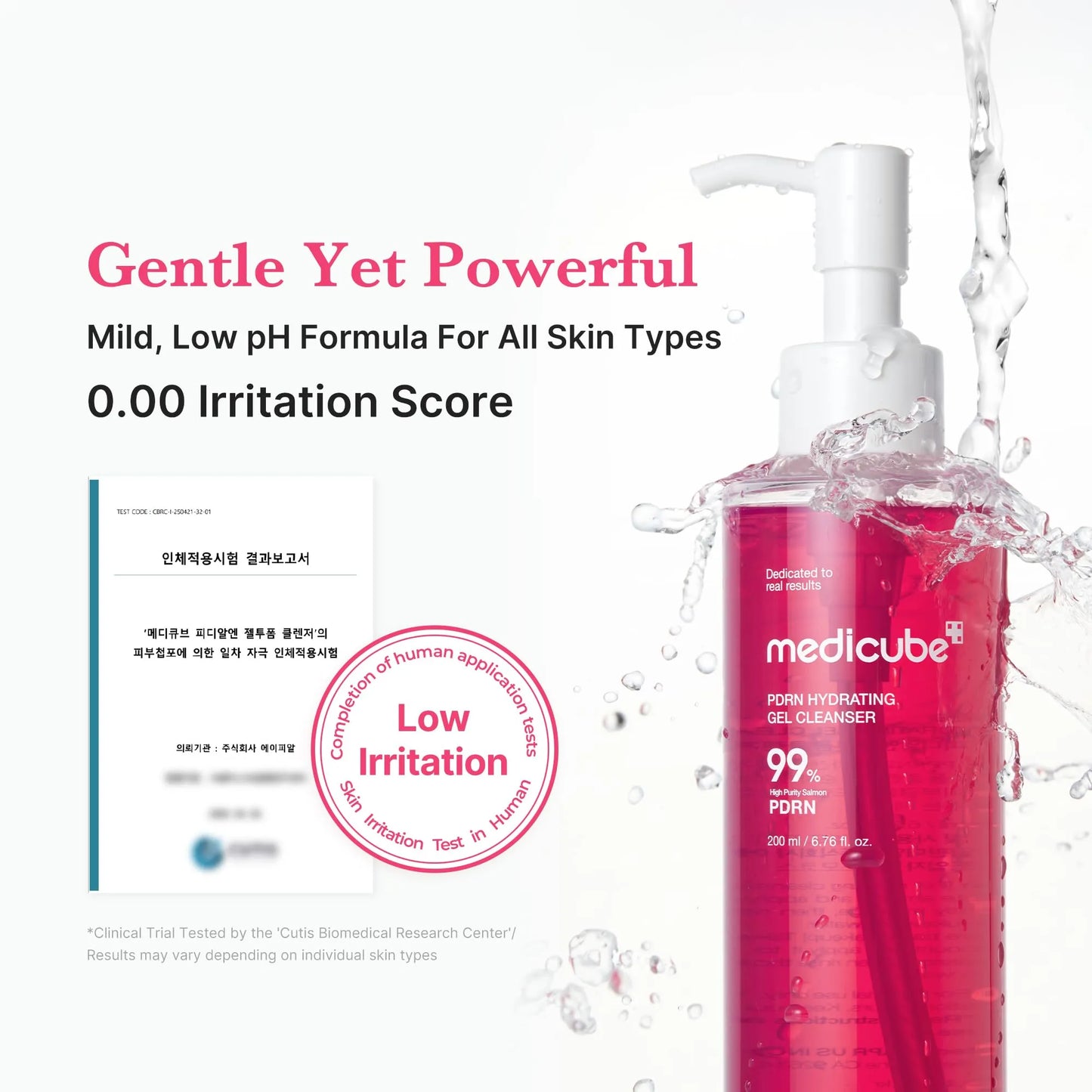 medicube Gentle Cleansing Duo: Zero Foam Cleanser and PDRN Jelly to Foam Cleanser | Deep and Hydrating Skincare, Korean Skincare