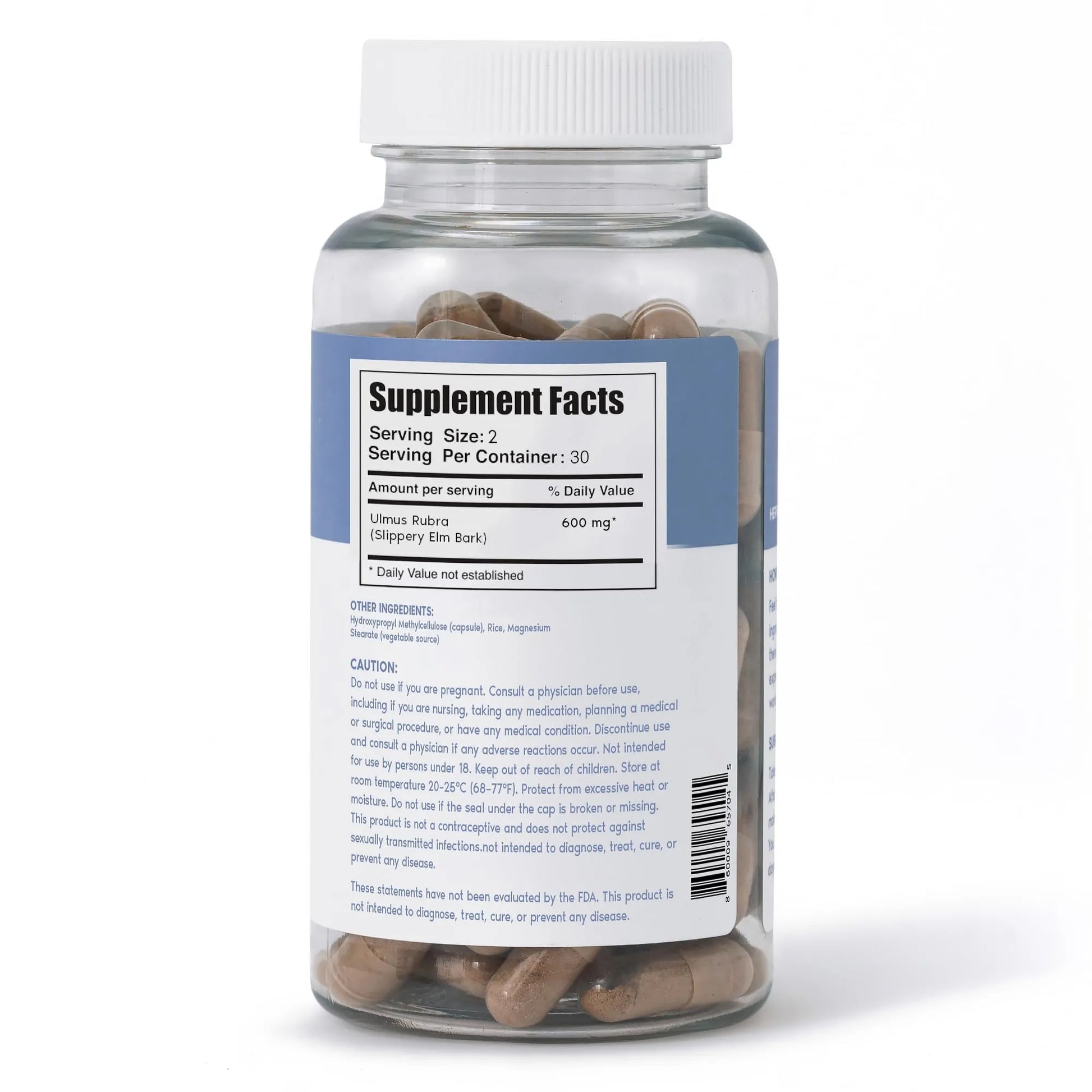 Her Fantasy Box | Slippery Box | Slippery Elm Bark Vaginal Moisturizer Capsule - 3 Pack