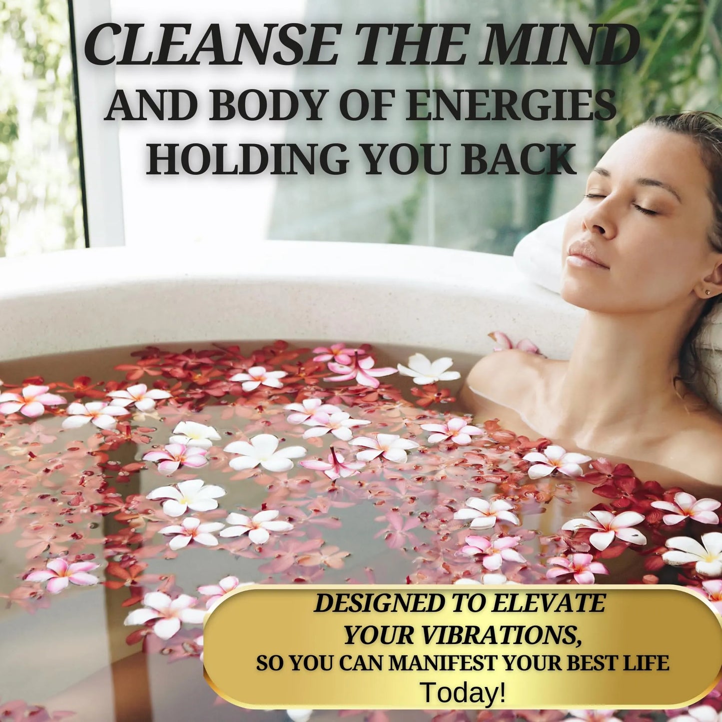Oshun Bath Salts – Spiritual Cleansing Ritual Bath Soak – Goddess of Love & Abundance Inspired – Witchcraft, Wiccan, Pagan & Metaphysical Bath Supplies 12oz