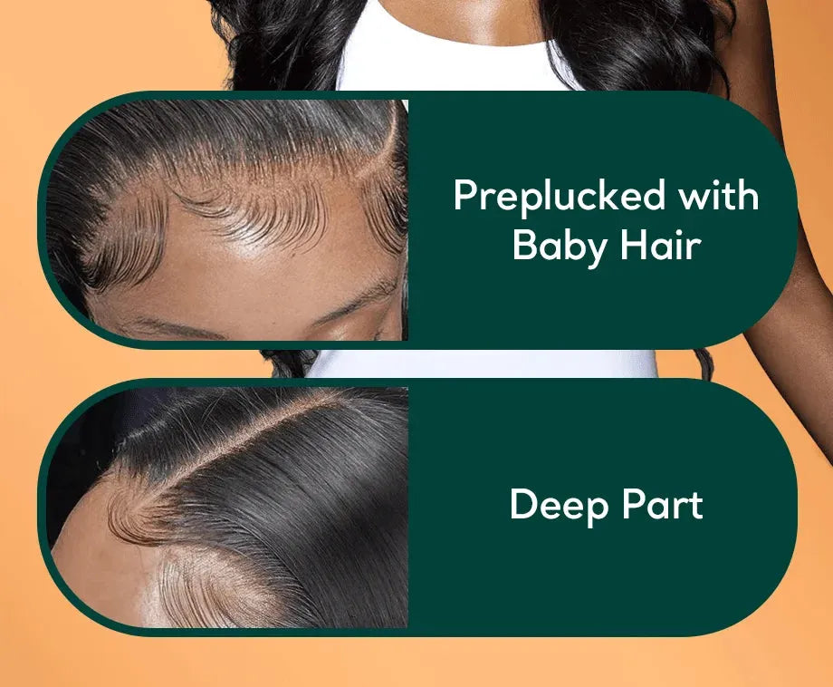 Deep Wave Lace Frontal Wigs Human Hair 200 Density Curly Wigs For women 13x6 Hd Lace Frontal Wig 13x4 Water Wave Lace Front Wig