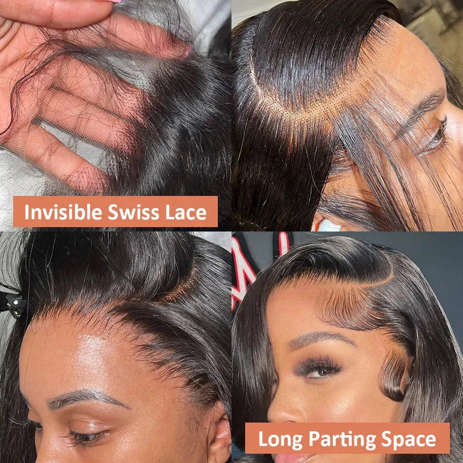 Long Body Wave Lace Front Wig - 250 Density