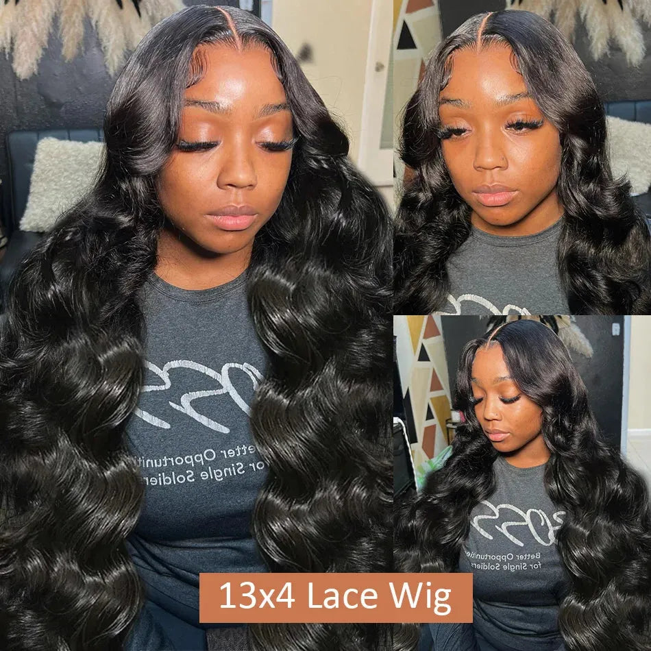 Long Body Wave Lace Front Wig - 250 Density