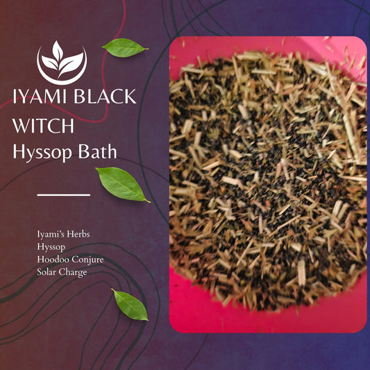 Iyami Black Witch Hyssop Herb Bath