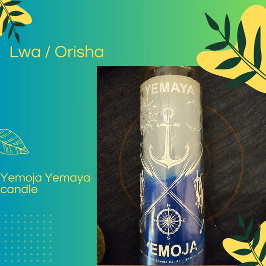 Yemaya Orisha Candle 7 Day