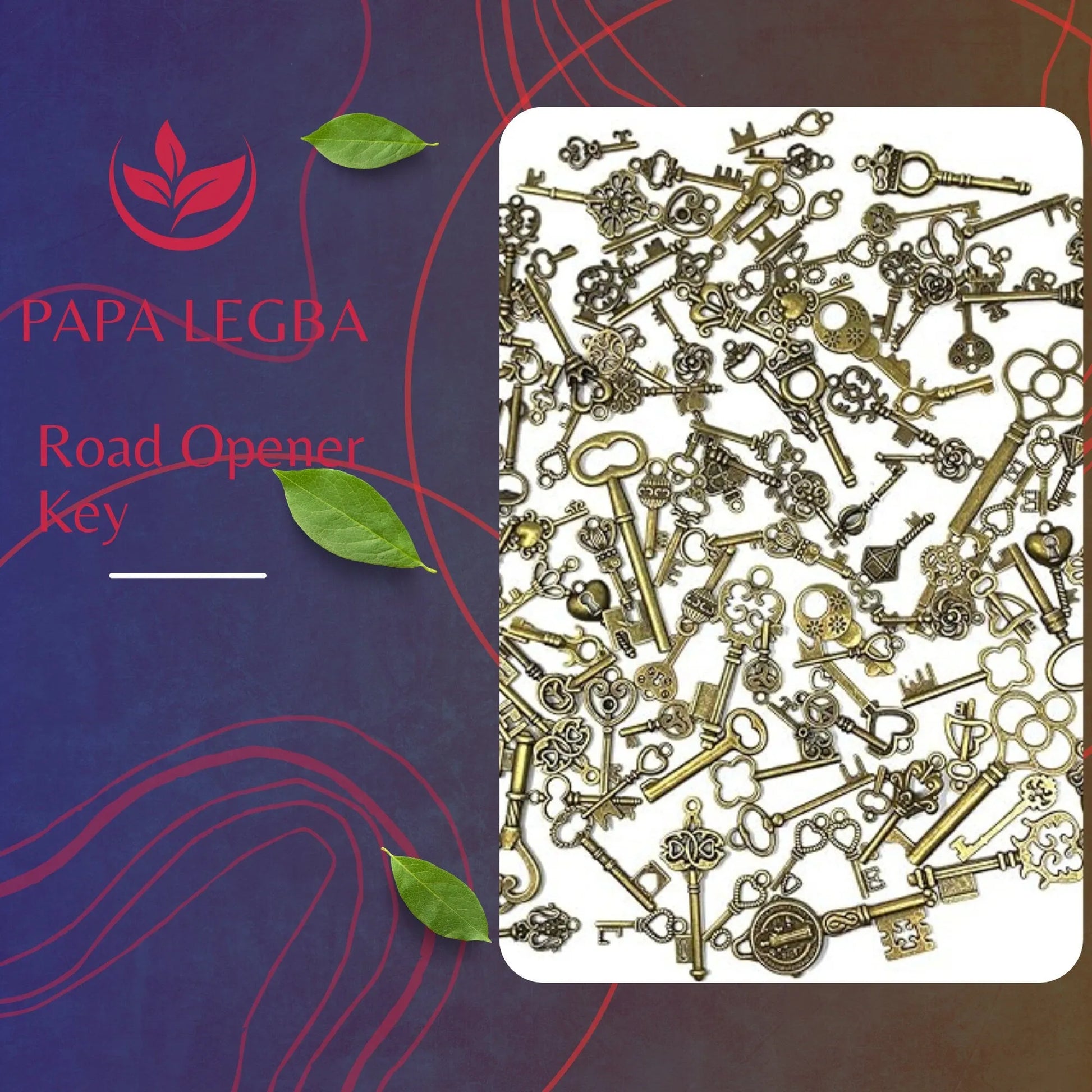 Abre Camino Fixed Road Opener Key Papa Legba