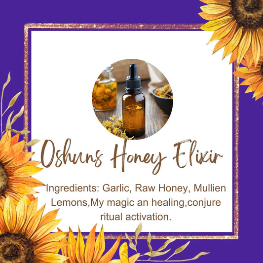 Oshun's Honey Elixir With Mullein