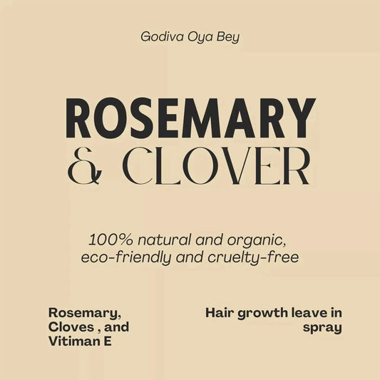 Rosemary Clover Spray - Godiva Oya Bey