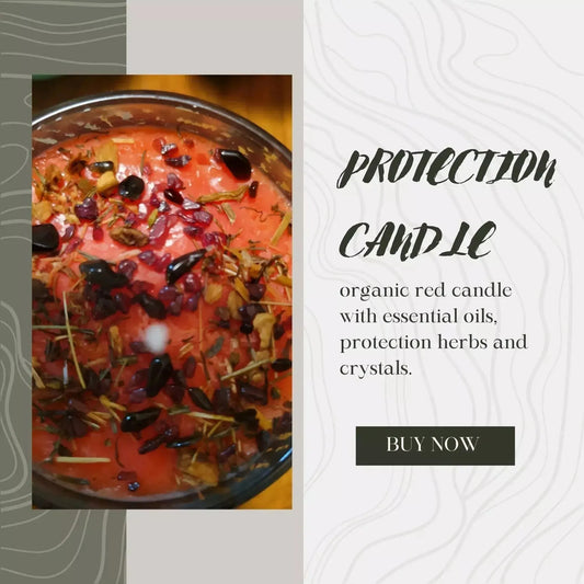 Scented candles. PROTECTION CANDLE - Godiva Oya Bey