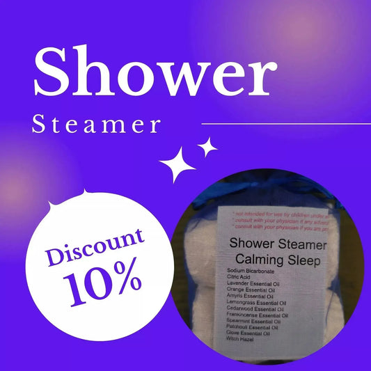 Shower Bombs. Calming Sleep Shower Steamer - Godiva Oya Bey
