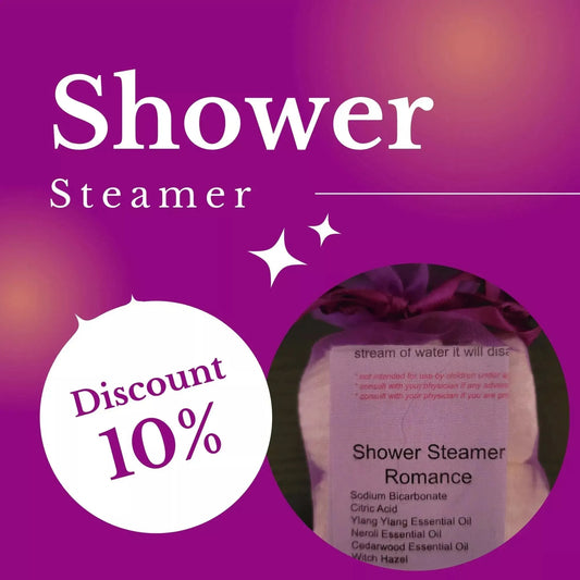 Shower Bombs. Romance Shower Steamer - Godiva Oya Bey