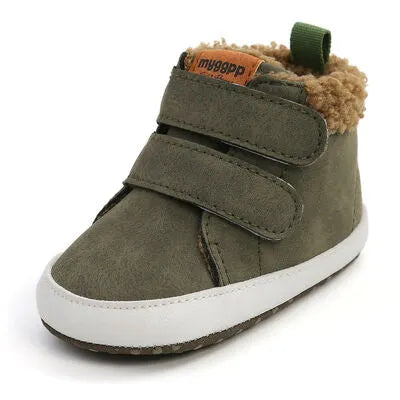 Fuzzy Velcro Kid Sneakers
