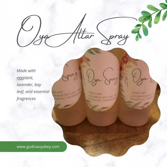 Best room spray. Oya Altar Spray - Godiva Oya Bey
