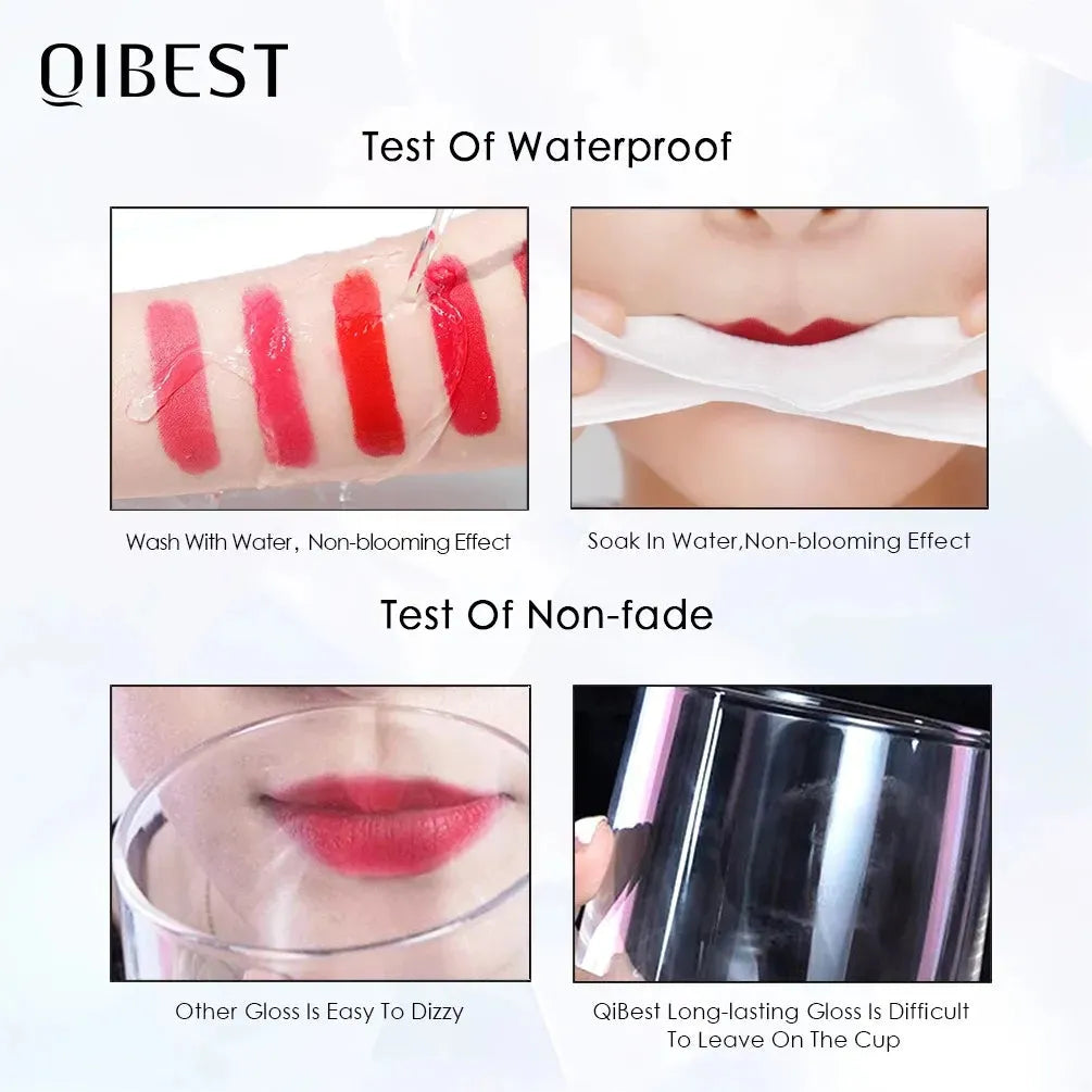 NICEFACE 34 Color Lip Gloss Waterproof Nude Matte Liquid Lipstick Moisturizing Long Lasting Lipgloss Lip Makeup Beauty Cosmetics