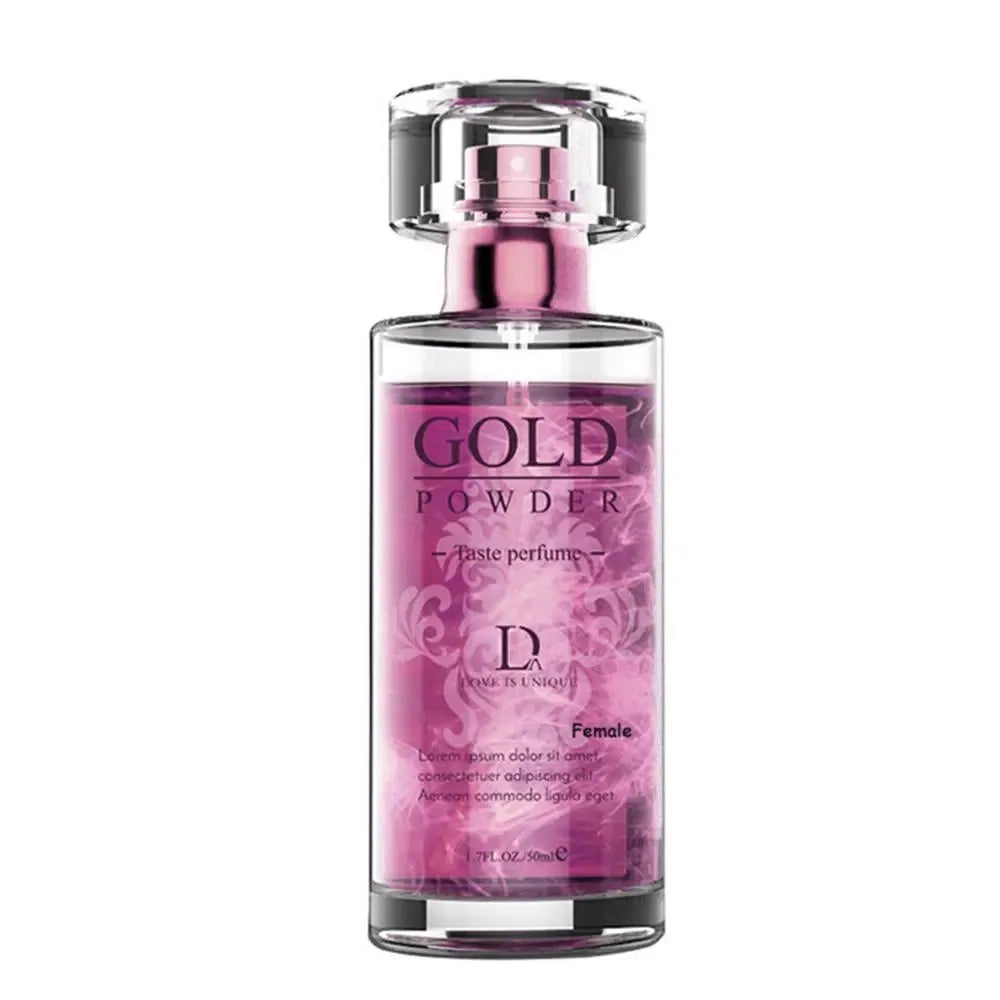 50ML Pheromone Perfume Flirting Perfume For Men/Women Body Spray Oil Perfume Pheromone Glitter Gold Powder Flirt Perfume
