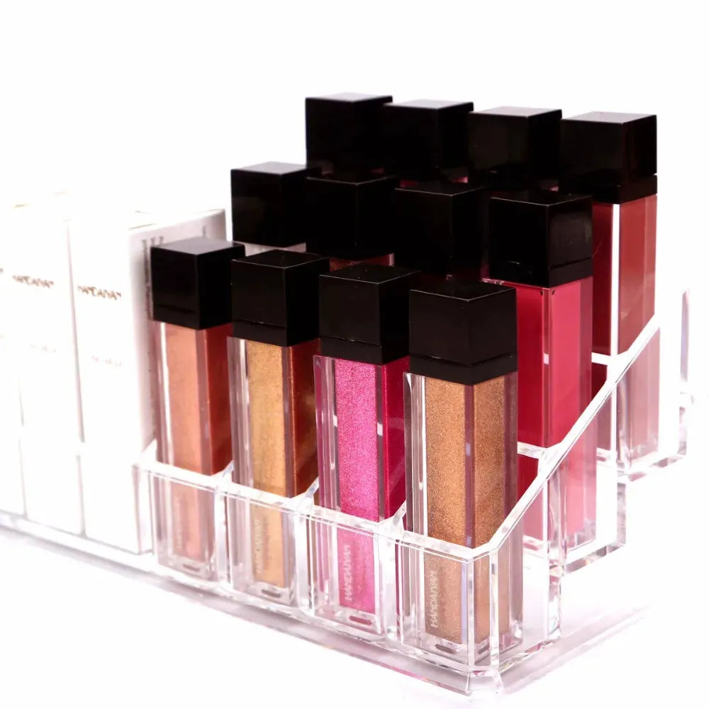Glitter Lip Gloss Lips Makeup Matte Liquid Lipstick Waterproof Cosmetics Shimmer Metallic Lipgloss Shine Glosses Without Box
