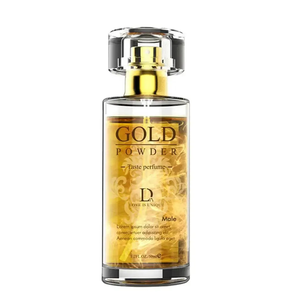 50ML Pheromone Perfume Flirting Perfume For Men/Women Body Spray Oil Perfume Pheromone Glitter Gold Powder Flirt Perfume
