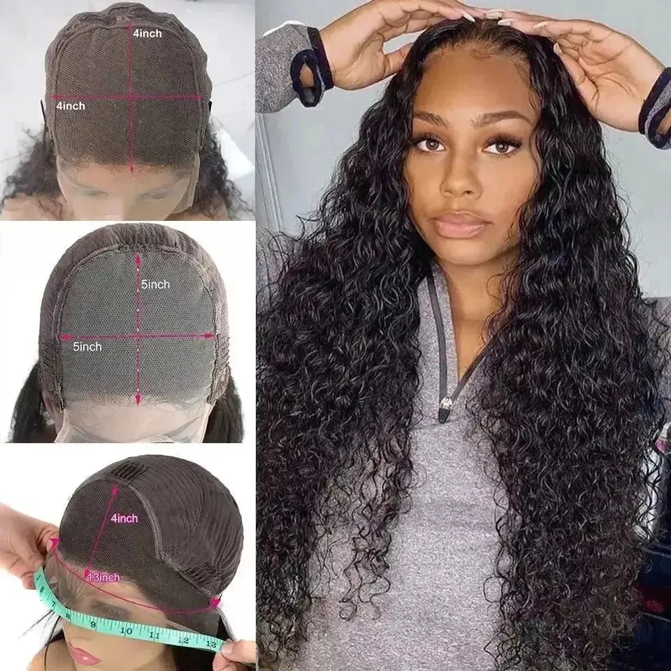 Body wave Lace Front Wig Brazilian Human Hair Wig For Women Prepluck 13x4 Lace Frontal Wig Human Hair Wig 4x4 Lace Closure Wig - Godiva Oya Bey