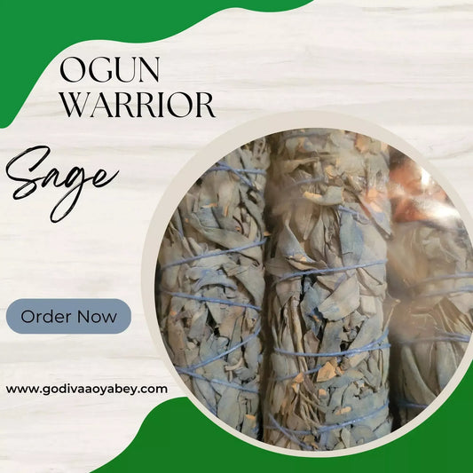 Ogun Warrior Sage Stick - Godiva Oya Bey