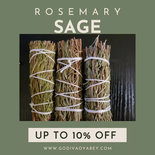 Sage Rosemary Bundle - Godiva Oya Bey