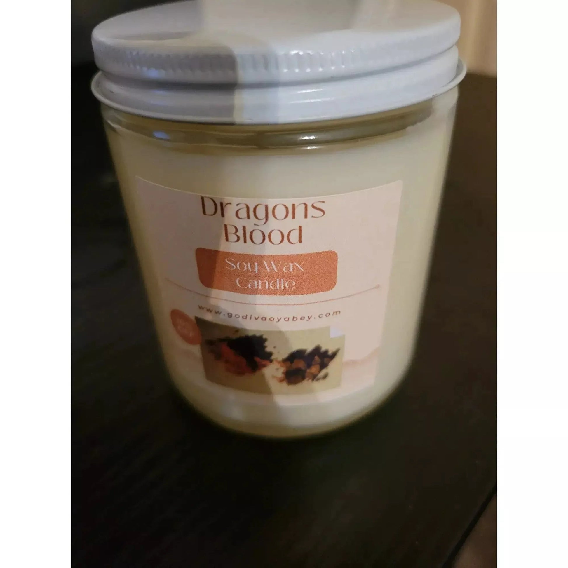 Scented Candles Dragons Blood Candle - Godiva Oya Bey