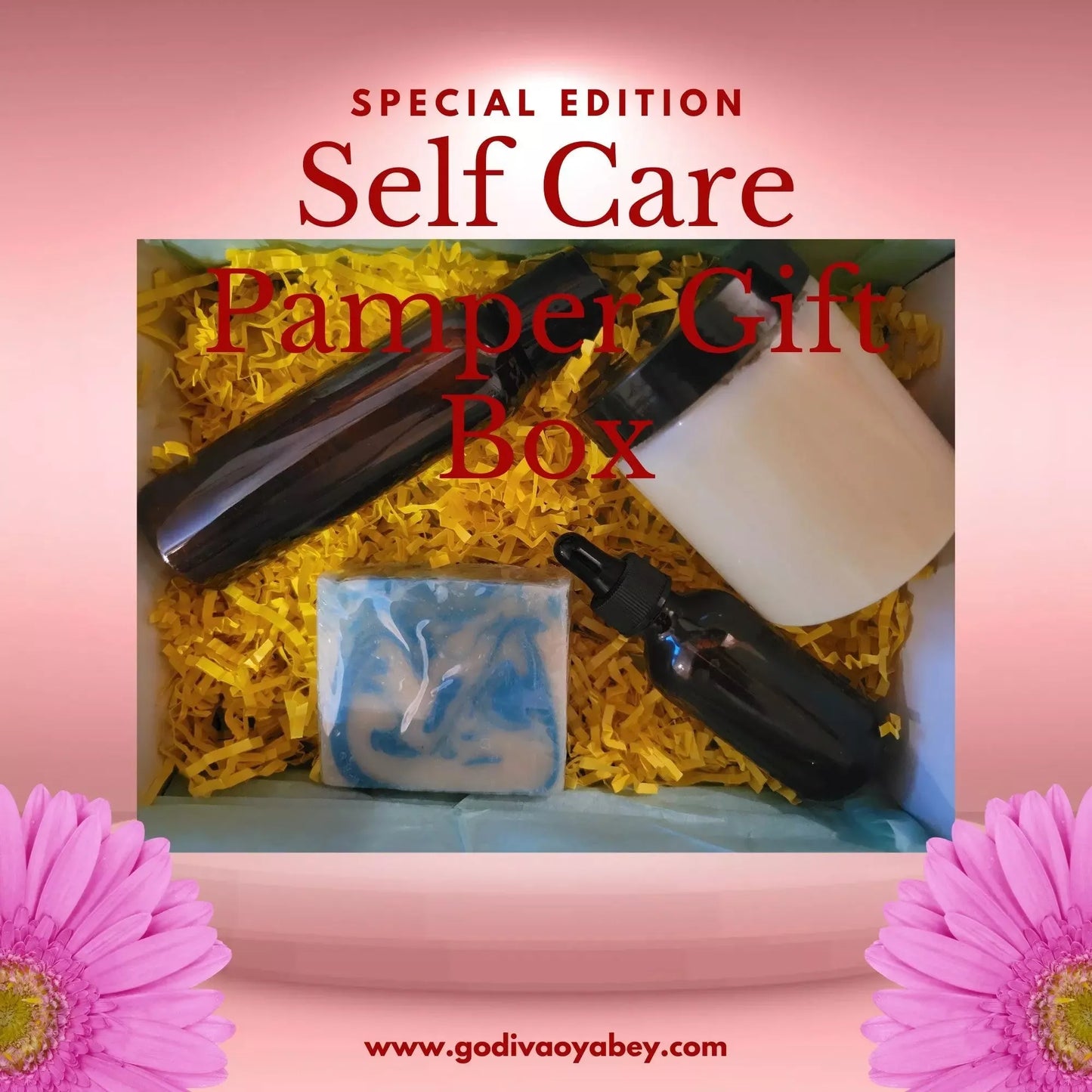 Self Care Pamper Gift Box (Men) - Godiva Oya Bey