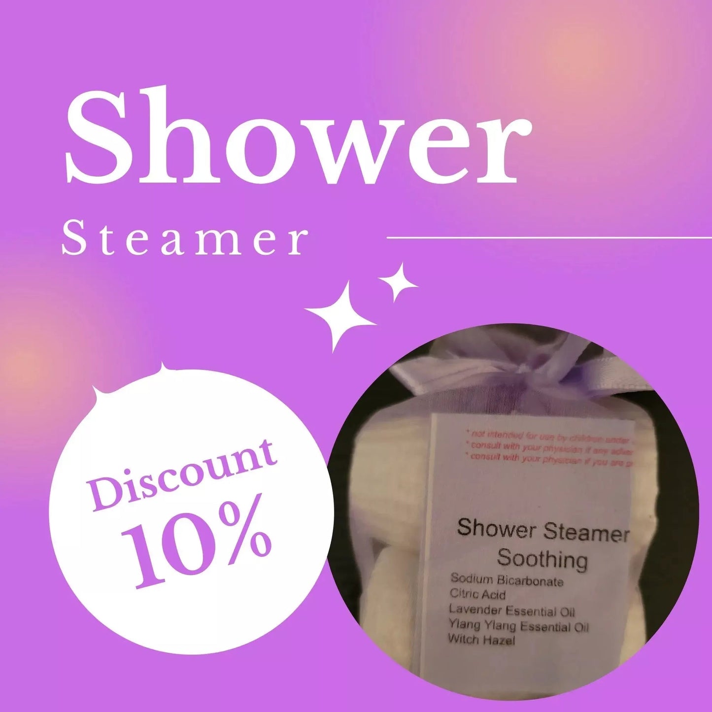 Shower Bombs Soothing Shower Steamer - Godiva Oya Bey