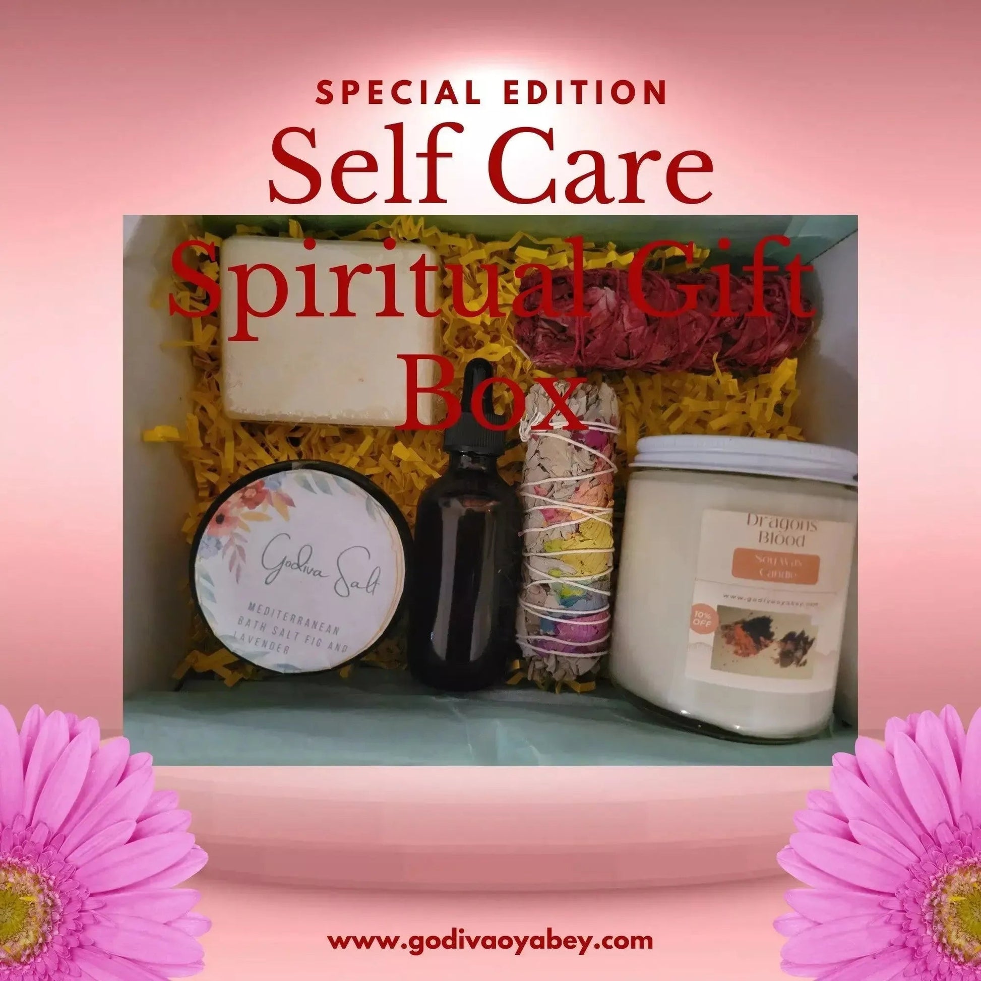 Spiritual Self Care Gift Box - Godiva Oya Bey